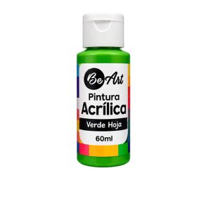 ACRILICO BE ART BOTE 60ML VERDE HOJA
