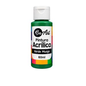 ACRILICO BE ART BOTE 60ML VERDE MUSGO